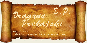 Dragana Prekajski vizit kartica
